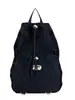Mochila de Cordão Roxo Taro e Verde Menta em Tecido Leve Plissado, um Estilo Fresco para Amigos, Perfeita para Acampamento