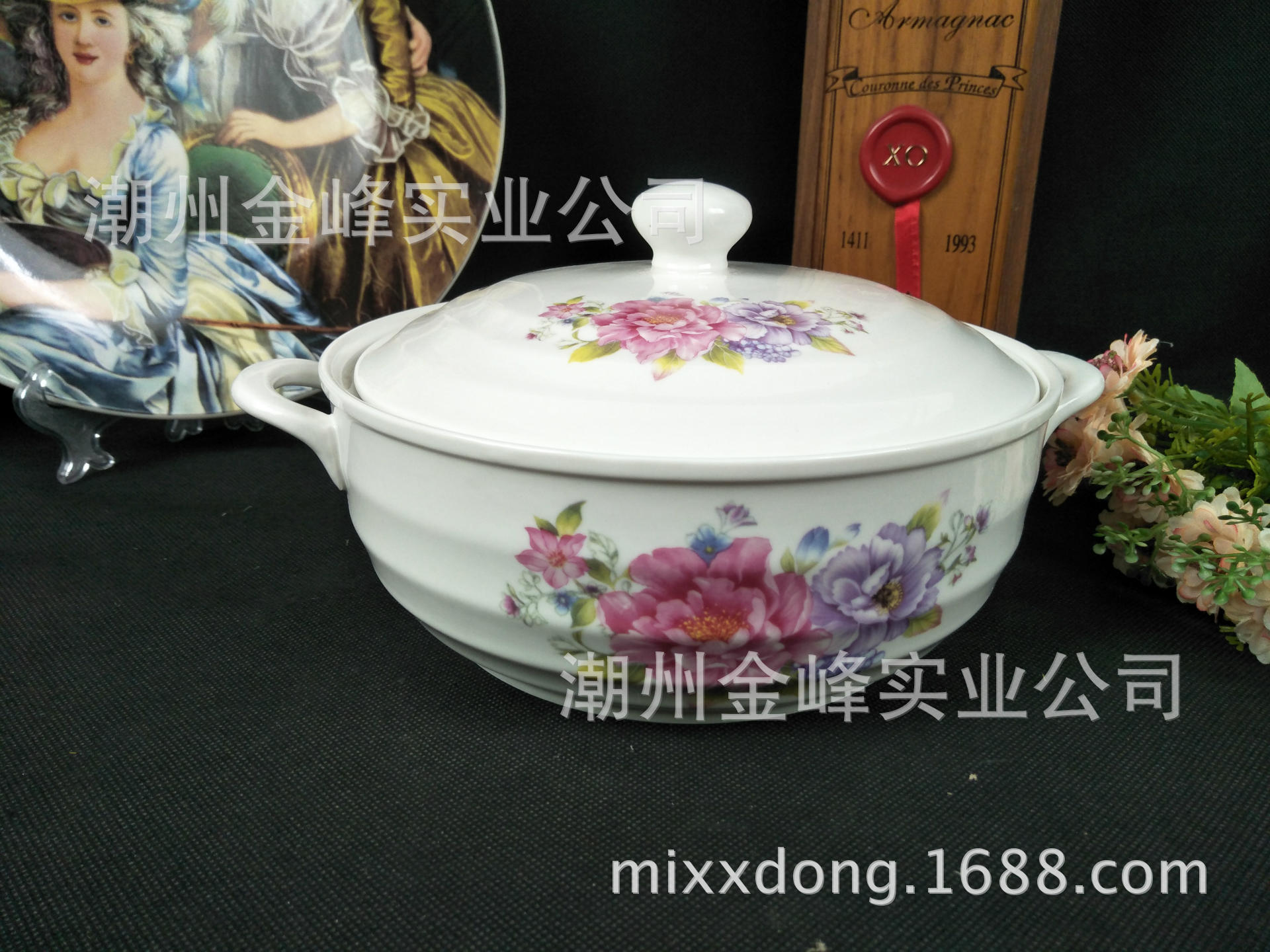 大汤碗陶瓷盖-001