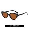 Novos Óculos de Sol Femininos Modernos Versáteis em Estoque com Proteção UV, Óculos de Sol Polarizados Cat-Eye Uv400 Tr