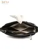 Bolso de Hombro Denk Retro de Cuero Genuino para Mujer, Cuero Suave de Alta Calidad, Bolso Cuadrado Pequeño Sencillo, Piel de Vaca de Primera Capa, Elegante Bolso Cruzado