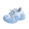 2026 Nuevos Calcetines de Primavera para Niños, Tenis Transpirables de Tejido Fly-Knit para Bebés, Suela Suave Antideslizante, Zapatos Versátiles para Niñas