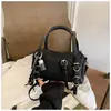 Bolso de mano transfronterizo, bolso cruzado de moda para el día a día, nuevo diseño, el bolso tipo almohada más vendido, bolso de hombro retro casual versión coreana