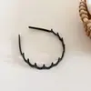 Tiara ondulada com dentes para mulheres, coroa alta, tiara antiderrapante, ferramenta para arrumar o cabelo, acessório de cabelo versátil, produto transfronteiriço