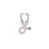 Serie Médica Transfronteriza Set de Utensilios de Dibujos Animados Personalizado Broche Creativo Forma de Estetoscopio Insignia de Metal Combinación