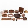 Adornos del Fabricante, Regalos, Artesanías de Nogal Negro, Base de Madera Personalizada, Soporte de Exhibición de Nogal Negro