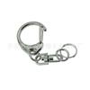 Accesorios DIY pequeño C + ocho +10 doble anillo protección ambiental transfronterizo llavero de moda joyería acrílica llavero cadena colgante