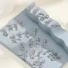 26 Colgantes de Alfabeto Inglés Dorados para Pulsera de Cuerda de Cuero con Cuentas de Cristal DIY Accesorios Encanto Colgante de Joyería Simple