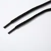 Cordones Redondos de 6 Agujeros de Ganchillo Elegantes Negros Casuales Redondos de Poliéster Cordones para Zapatos Deportivos Cordones para Ropa Pantalones Cordones para Sombrero