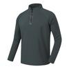 Camiseta Deportiva de Manga Larga con Media Cremallera para Hombre, Sudadera de Otoño e Invierno, Uniforme de Baloncesto, Ropa Cálida y Amigable con la Piel, Top de Fitness, Ropa de Running de Secado Rápido