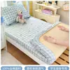 Protector de colchón de algodón puro para dormitorios estudiantiles, 100% algodón, pieza única, 90x190 cm, funda de colchón de cobertura total para cama individual