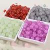 Contas Redondas de Cristal de Vidro Imitando Jade Feitas à Mão para Pulseira DIY Colar Grampo de Cabelo Material de Jade Contas Soltas Acessórios para Miçangas Atacado
