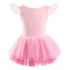 Ropa de Baile para Niños, Vestido de Ballet con Lentejuelas de Estrella para Niñas, Vestido de Verano con Manga Volante, Vestido para Bebé Niña, Vestido