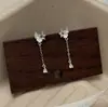 Novos Brincos de Franja Folha de Ginkgo Gota d'Água para Mulheres, Versátil, Único, Nicho, High-End, Simples, Estilo Popular