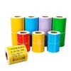 Papel Térmico a Prueba de Cinco Elementos 60*40*1000 Hojas de Etiquetas de Papel Sintético de Colores Que No Se Pueden Arrancar Pegatinas Autoadhesivas para Almacenamiento en Frío