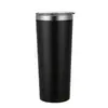 Comércio exterior 22oz camada dupla vácuo copo de carro 22oz copo bully de gelo novo 304 aço inoxidável copo térmico de carro presente