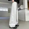 Pantalones de chándal rectos de pierna ancha para niñas, primavera y otoño 2025, nuevo estilo, joggers casuales modernos para niños de secundaria