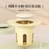 Tapón de drenaje de agua con núcleo de rebote para lavabo de flores, tapón de presión antibloqueo, tapón filtro para lavabo, tapón de drenaje de agua antifugas