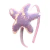 Novo fornecimento de grampo de cabelo de joia transfronteiriço, tiara fofa de estrela-do-mar para crianças, tiara de animal marinho princesa, acessórios de cabelo