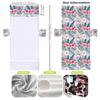 Capa para cadeira de praia transfronteiriça, capa reclinável, bolsa para toalha, bolsa para toalha de praia, uma série de flamingos, 3D, dúzia digital