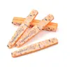 Esponja Colorida con Forma de Diamante para Uñas con Estampado Animal, Esponja Profesional para Dar Forma y Pulir, Lavable y No Suelta Arena