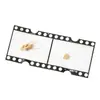 Marco PVC Pegatinas Planificador Marco de Fotos Película Retro Estilo Sal Planner Escenario Collage Pegatinas Decorativas Papelería Regalo