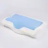 Almofada de gel de recuperação lenta almofada borboleta esponja espacial travesseiro de verão travesseiro de memória de silicone fabricantes atacado