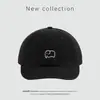 Estilo Coreano Simple Versátil Elefantito Bordado Ala Corta Gorra de Béisbol para Papá Unisex Retro Americano Casual Protección Solar Gorra de Béisbol