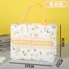 Bolsas de Lona con Patrones Personalizadas de Fábrica, Al Por Mayor en Stock, Bolsas Tridimensionales Impermeables Laminadas, Bolsos de Mano, Personalización de Bolsas de Lona