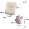 Molde de silicona para vela de pan DIY simulación arándano mango grano manual azúcar horneado decorativo molde de fruta