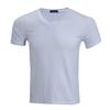 Novas Camisetas Masculinas de Verão 2026 com Gola V, Camisetas Culturais Personalizadas para Publicidade, Roupas de Trabalho Corporativas, Camisetas de Manga Curta, Feitas Sob Medida