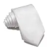 Conjunto de Gravata Masculina de 8cm Amarrada à Mão com Lenço de Bolso Liso Quadrado Pequeno, Terno de Uma Cor, Traje Formal de Negócios