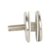Suministro de clavo publicitario de cabeza plana de acero inoxidable tornillo fijo para placa decorativa publicitaria señal firmware sólido clavo publicitario