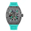 En Stock Al Por Mayor Acero Inoxidable Hueco Luminoso Impermeable Reloj Mecánico para Hombre Deportivo Creativo Estilo Richard para Hombres