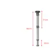 Patas de Mesa Telescópicas Plegables para RV Mesa de Comedor Elevable Desmontable Mesa para Coche Soporte de Aleación de Aluminio para Vehículo Comercial