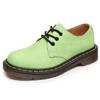 Zapatos Bajos de Lona 1461 de Cuero Genuino para Hombre Estilo Británico Talla Grande Botines Punta Redonda para Hombre y Mujer Pareja Casual de Trabajo