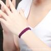 Pulsera de Múltiples Círculos de Granate para Mujer, Regalo de Joyería de Cristal, Dropshipping para Transmisiones en Vivo S2113008