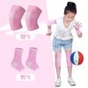 Suministro Directo de Fábrica Rodillera Ligera de Verano para Niños Coderas Deportivas Estudiantes Anticaídas Protector para Correr Baloncesto Cuerda para Saltar Traje Protector