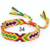 Popular en Europa y América: Pulseras Tejidas Arcoíris Hechas a Mano en Estilo Étnico Nepalí, Venta al por Mayor de Joyería