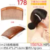 Pente de onda de 24 dentes feito à mão DIY acessório de pente de cabelo de borboleta de tecido, acessório de cabelo vintage, novo pente de cabelo popular de plástico estilo chinês