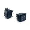 Interruptor basculante KCD4 para frente e para trás de 6 pinos, duas posições, alta potência, 15A220V