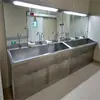 Gabinete de fregadero de acero inoxidable 304 Fregadero engrosado Gabinete de cocina para fregadero Fregadero doméstico integrado para lavar platos Uso comercial