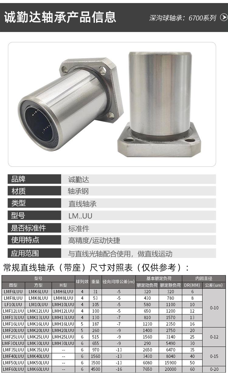 直线轴承lmk12uu