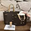 Bolsa Tote de Tela No Tejida Marrón de Gran Capacidad para Ropa, Bolsa de Compras, Bolsa de Regalo al por Mayor para Tiendas de Ropa, Personalizable con Logo