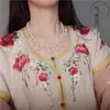 Joyería Transfronteriza Europea y Americana Más Vendida Collar de Perlas de Lujo Ligero Estilo Dulce y Fresco Cadena para Clavícula con Lazo de Cinta Amor