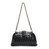 Bolsa feminina transversal nova, tecida à mão, bolsa de ombro feminina de alta qualidade, couro macio, bolsa casual portátil para todos os gostos
