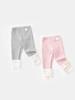 Calças Leggings para Meninas 2025 Primavera e Outono Calças Casuais Estilo Western para Bebê 5125 Roupas de Exterior para Bebê Calças de Primavera