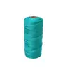 Cuerda de Polietileno al por Mayor, Material Nuevo, Cuerda de Nylon Verde de Tres Hilos para Atar y Empacar Invernaderos, Pesca y Acuicultura para Exteriores