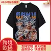 Camiseta de Algodón Talla EuropeaCamiseta de Dragon Ball para Hombre Algodón Puro Casual Cuello Redondo Manga Corta Ropa Verano Deportes Casual Manga Corta
