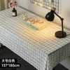 Toalha de Mesa Casual Estilo Ins Toalha de Mesa Impermeável e à Prova de Óleo Sala de Estar Doméstica Escandinava Mesa de Centro Jogo Americano Toalha de Mesa Atacado