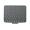 Alfombrilla Drenante Plegable de Silicona para Fregadero, Alfombrilla Drenante de Silicona para Encimera para Tazón y Palillos, Alfombrilla Drenante Grande Antideslizante Aislante para Vajilla de Cocina